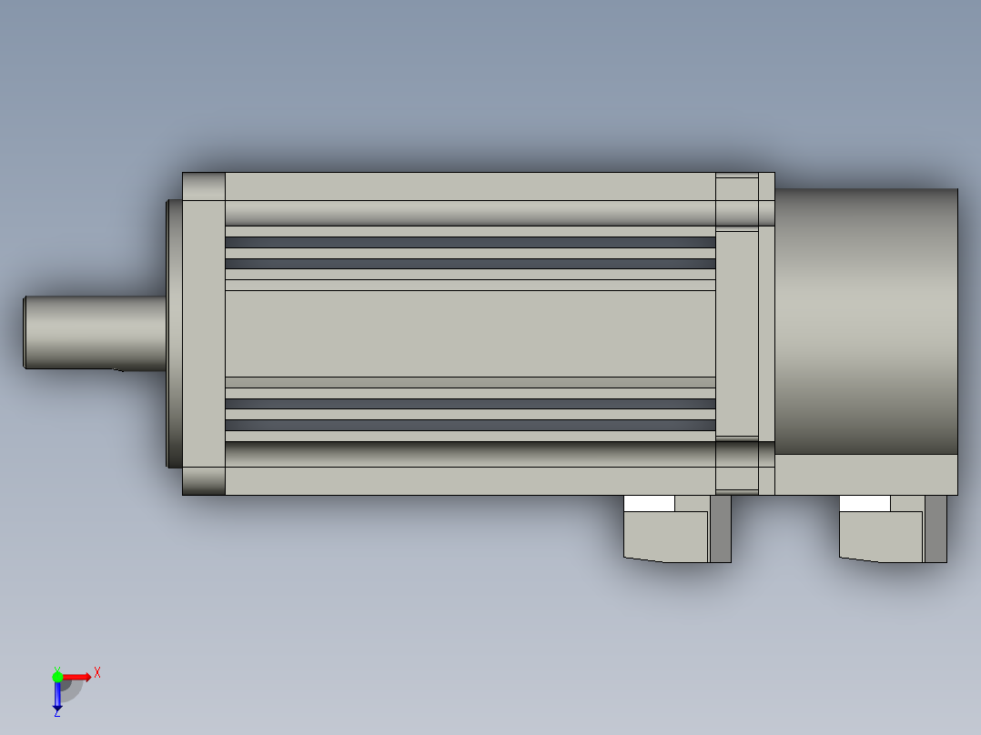 400W伺服60-01330俯视图