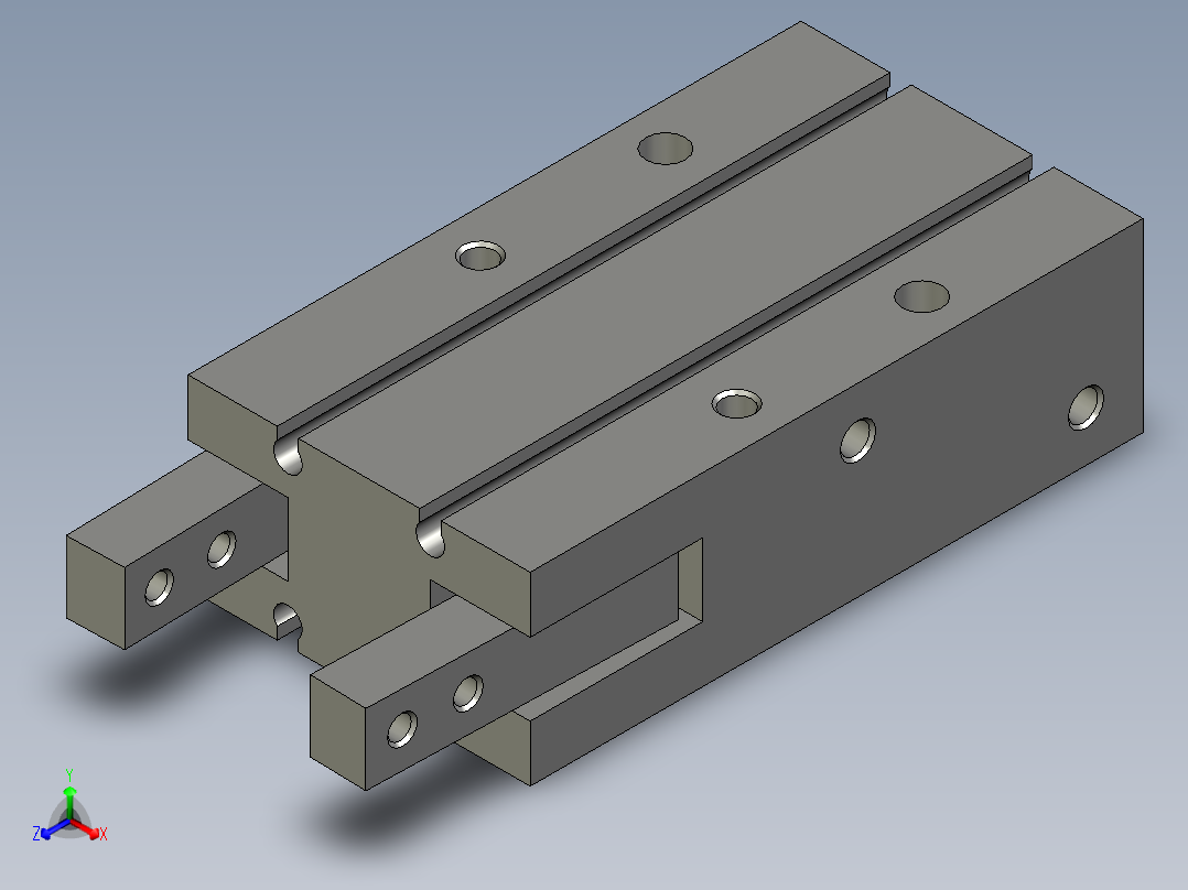 MHY2-20DSMC180度气爪主视图