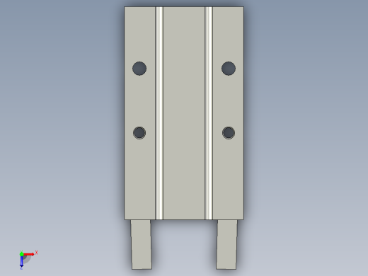 MHY2-20DSMC180度气爪俯视缩略图