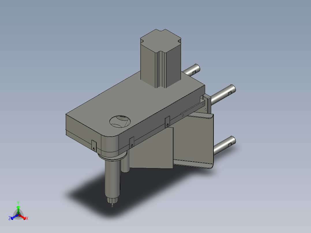 Mylar出标机主视图