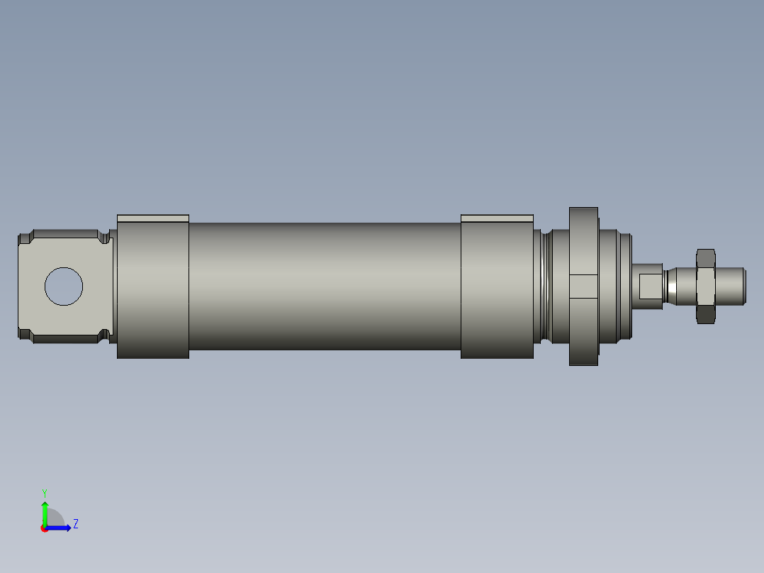 195981_DSNU-32-40-P-A气缸左视图