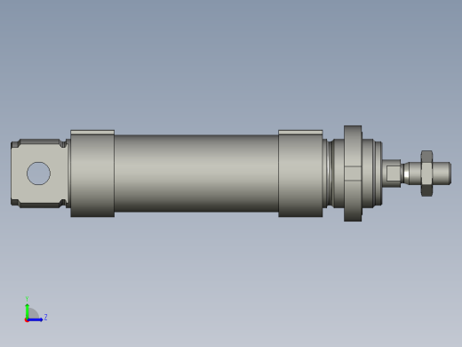195981_DSNU-32-40-P-A气缸左视缩略图