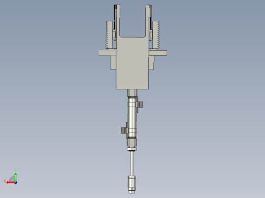 齿条推动机构后视缩略图