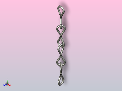 链条样式的链条 (37)正等轴测缩略图