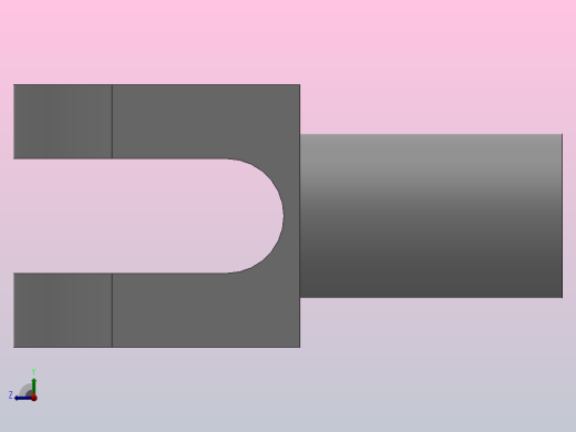 叉连接件[QGA40]气缸附件右视缩略图