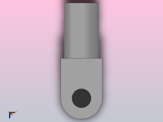 叉连接件[QGA40]气缸附件俯视缩略图