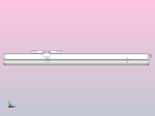 MCH22无尘螺杆滑台[MCH22-L#-800-M-P75-C3]左视缩略图