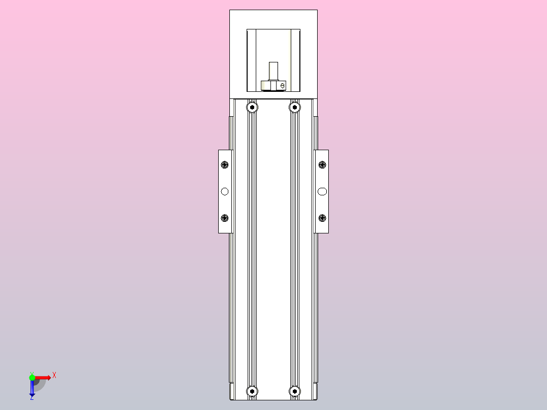 钢基模组TPA-KNR-5002C-150A1-M-F0俯视图