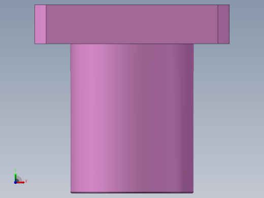 solidworks标准件库  直线轴承前视缩略图