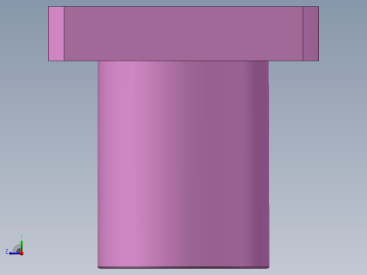 solidworks标准件库  直线轴承右视缩略图