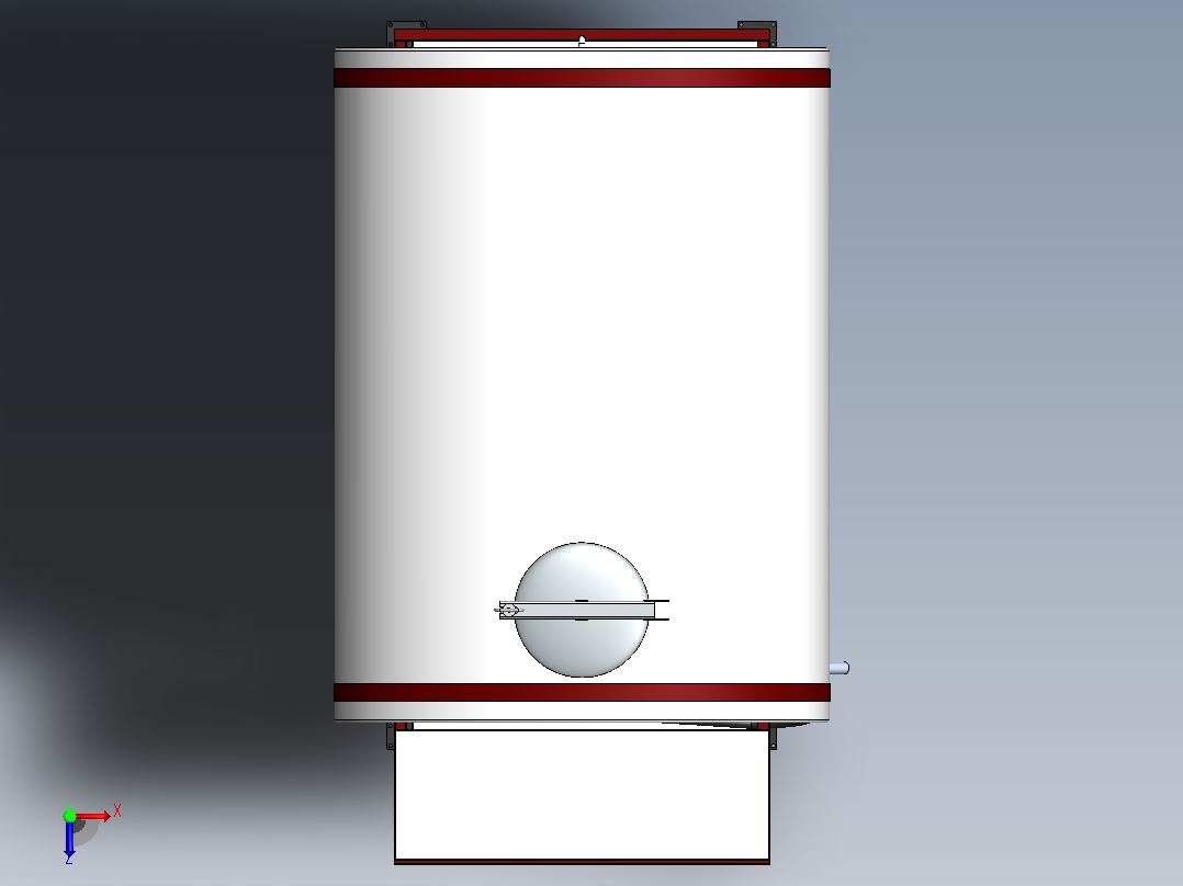 Fuel Storage Tank 燃料储存箱俯视图
