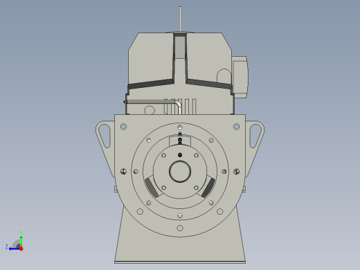 散装物料输送的螺旋输送机右视缩略图