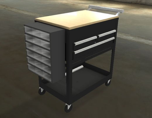 工具车带工具- 5S缩略图