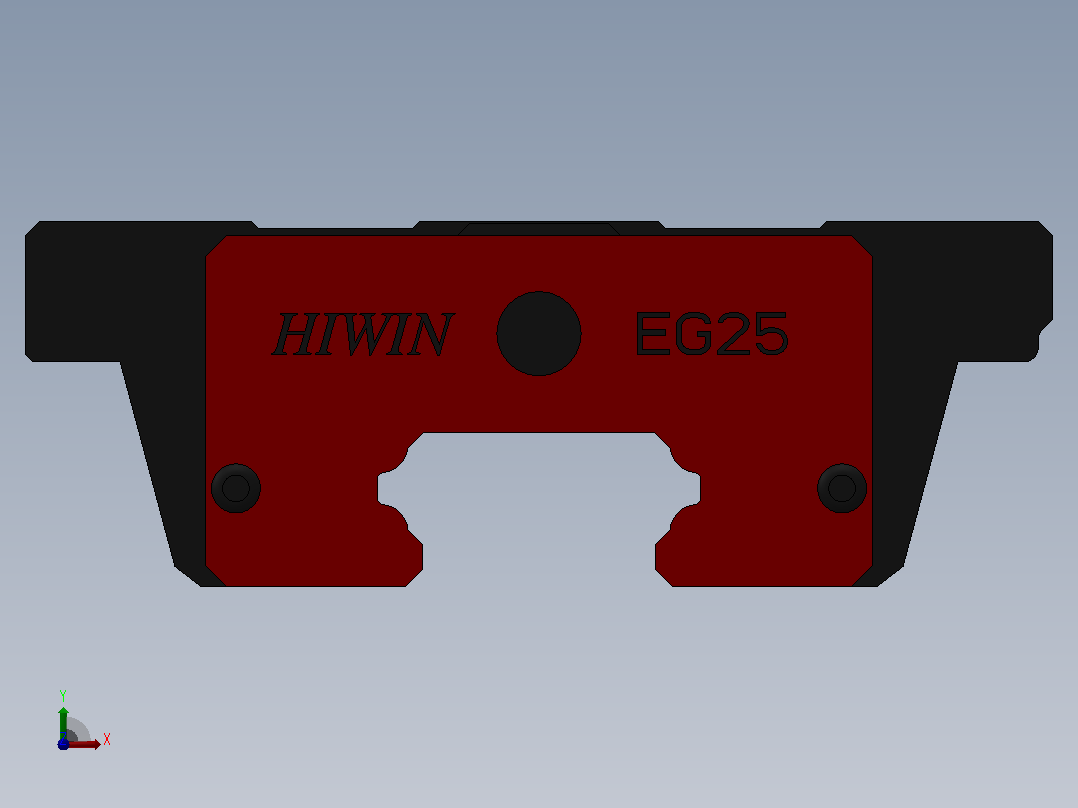 滑块EGW25SA（HIWIN）前视图