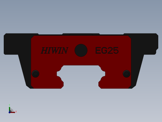 滑块EGW25SA（HIWIN）前视缩略图
