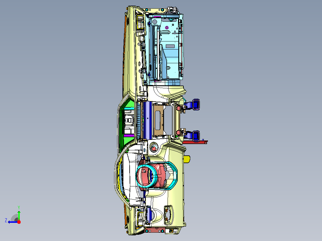 奔驰 E300L -仪表板总成右视图