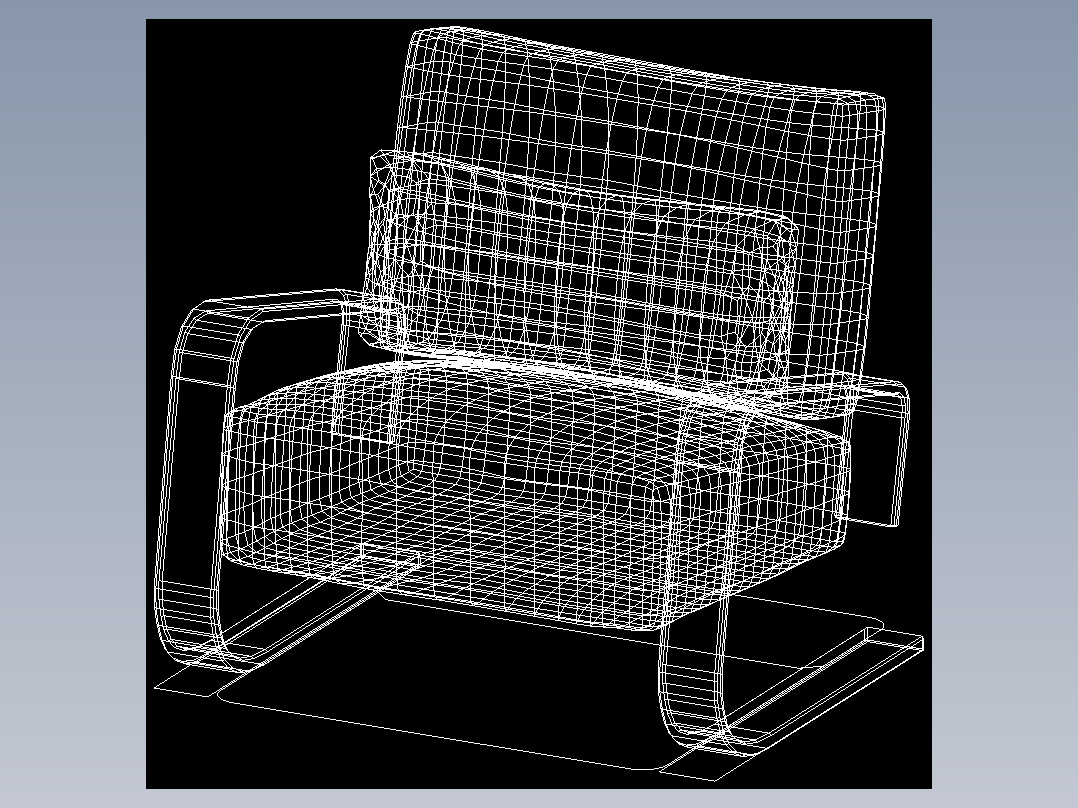 室内家具和灯具等的模型十四-J-CH26