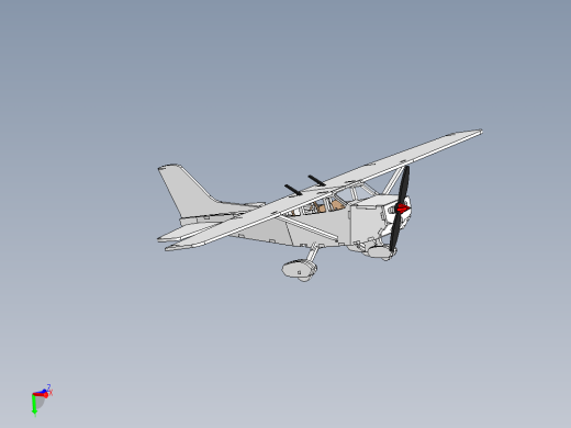 塞斯纳飞行器公司的飞机模型