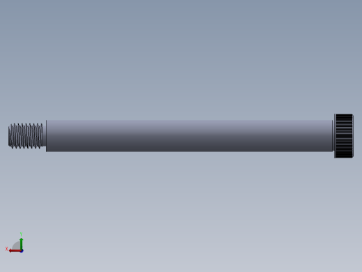 内六角螺螺栓-SB 0.500-13 x5.75.SLDPRT后视缩略图