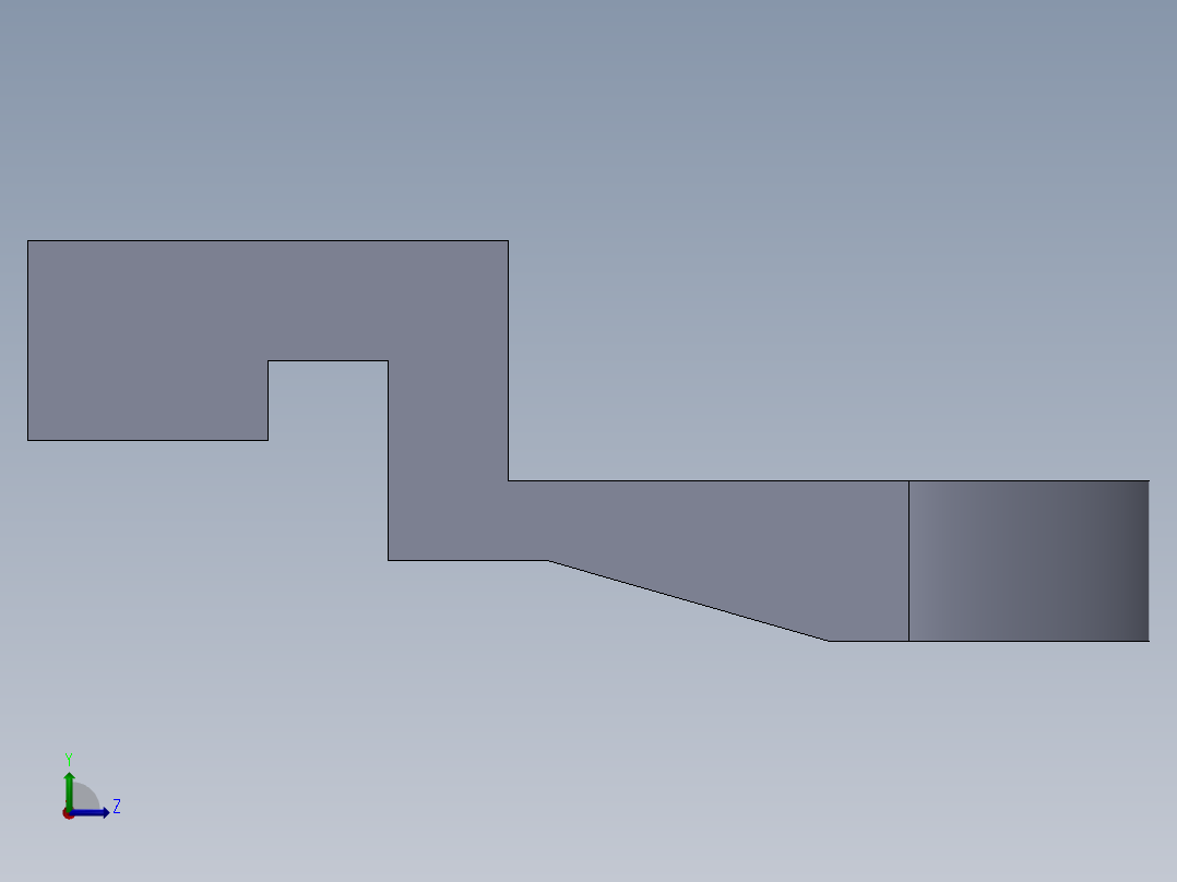 SW建模练习题-practice 85左视图