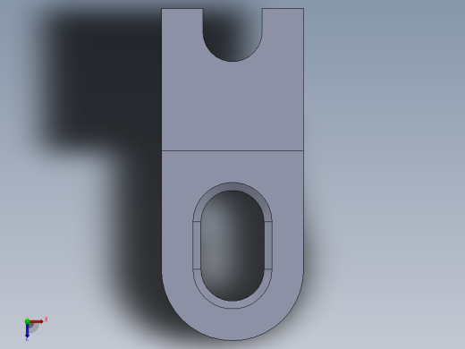 SW建模练习题-practice 85俯视缩略图