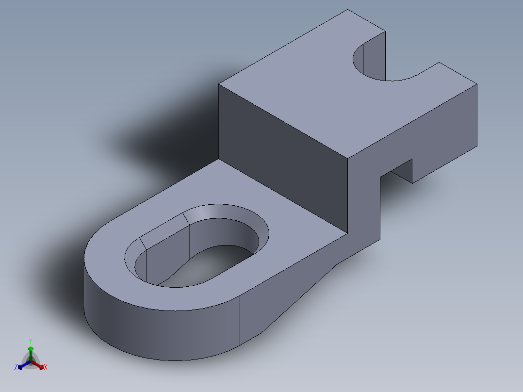SW建模练习题-practice 85正等轴测图