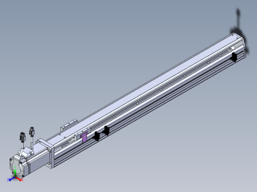 东锦丝杆传动-直线滑台模组DH60-L10-S600-BC-T400-C3