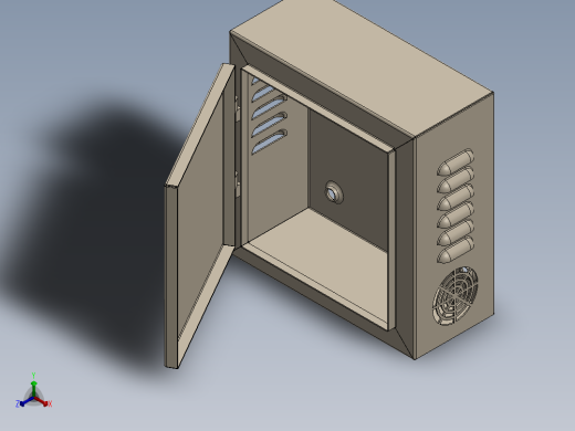 电器柜 电控柜 (86) 机械设计素材