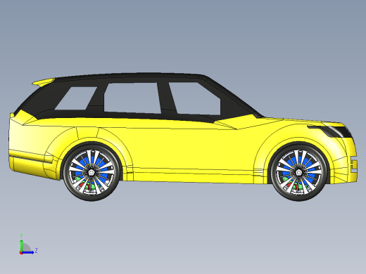 Range路虎Rover2022SUV汽车左视缩略图