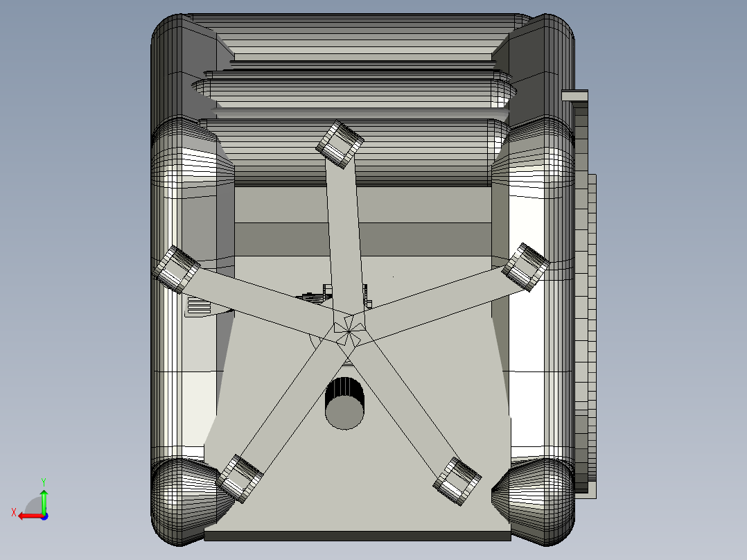 办公扶手椅 SERGıO_BR后视图