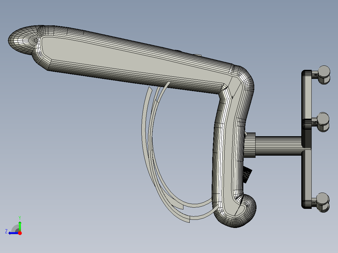办公扶手椅 SERGıO_BR右视图