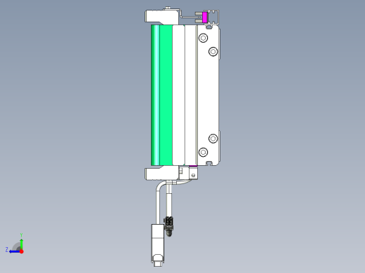 威洛博VL系列直线电机模组-VL17E3-S3050右视缩略图