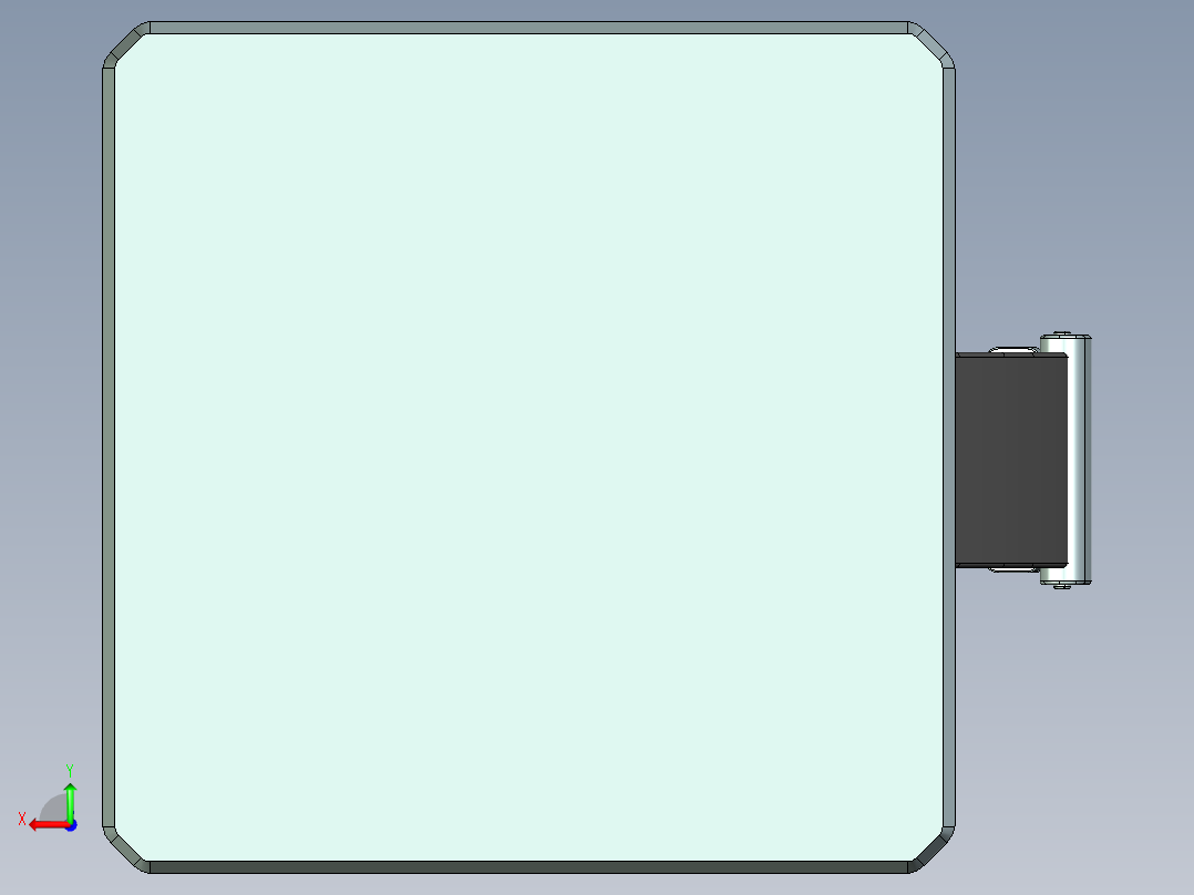 带支架的华为手环后视图