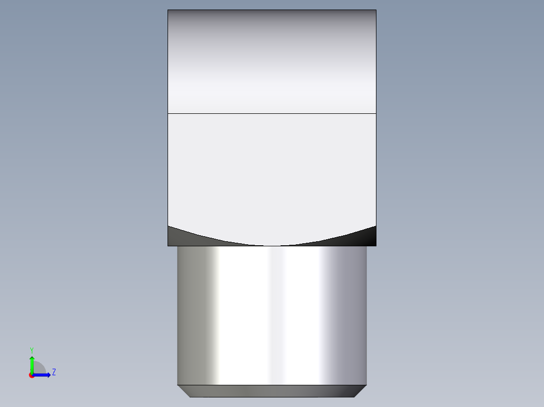 卡套式工业通用硬管接头EO_Union_elbow_W06LLCFX左视图