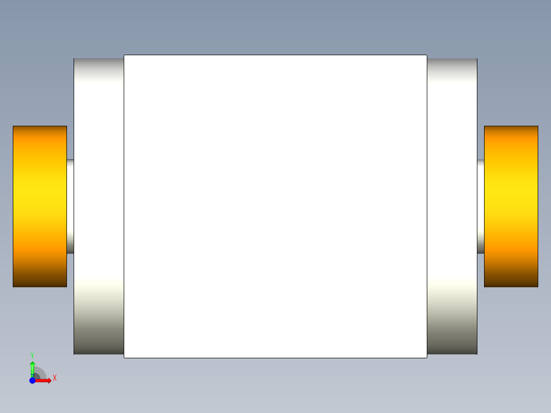 换向器PW90双边锁紧-1 19-70-90-M6.stp前视图