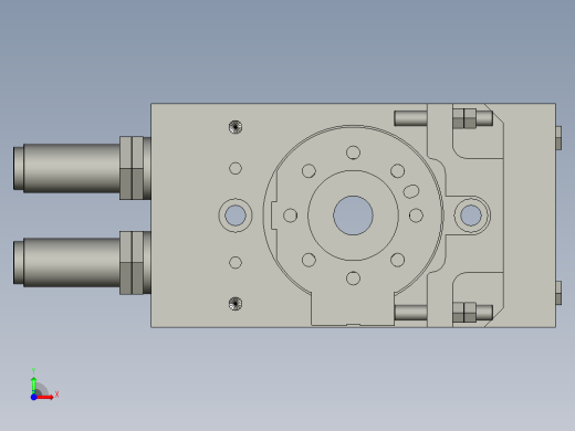 旋转气爪PRC40ST-180前视缩略图