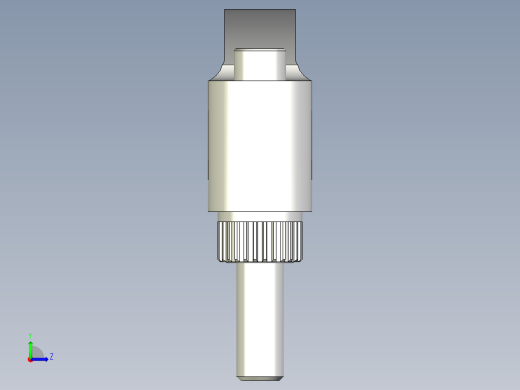 人體工學型調整把手(公牙SUS製)ERX.SST-p-3D多系列多零件图纸模型左视缩略图