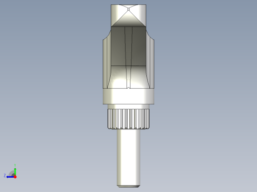 人體工學型調整把手(公牙SUS製)ERX.SST-p-3D多系列多零件图纸模型右视缩略图