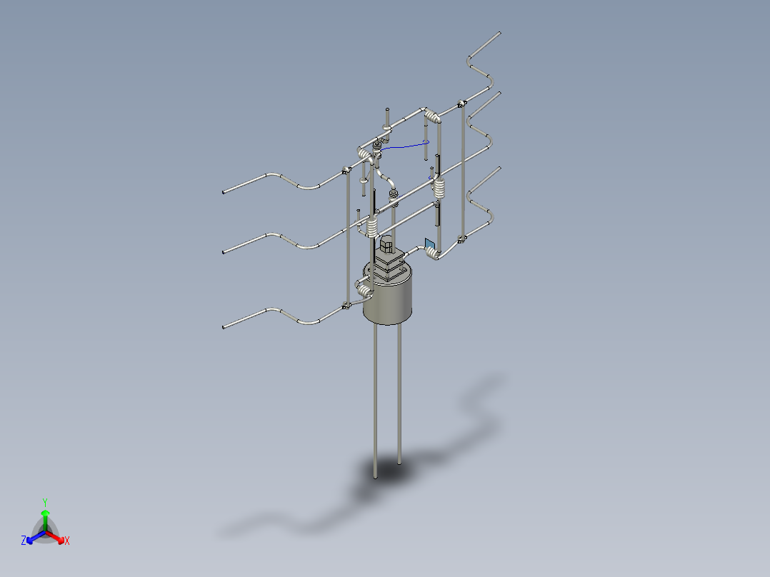 UG蜘蛛爬行骨骼