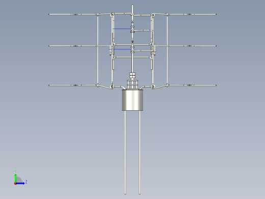 UG蜘蛛爬行骨骼左视缩略图