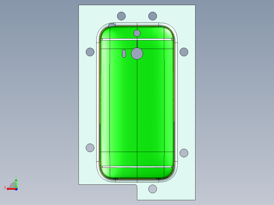 x8-笔记本CNC工装夹具三维模型cnc4后视图