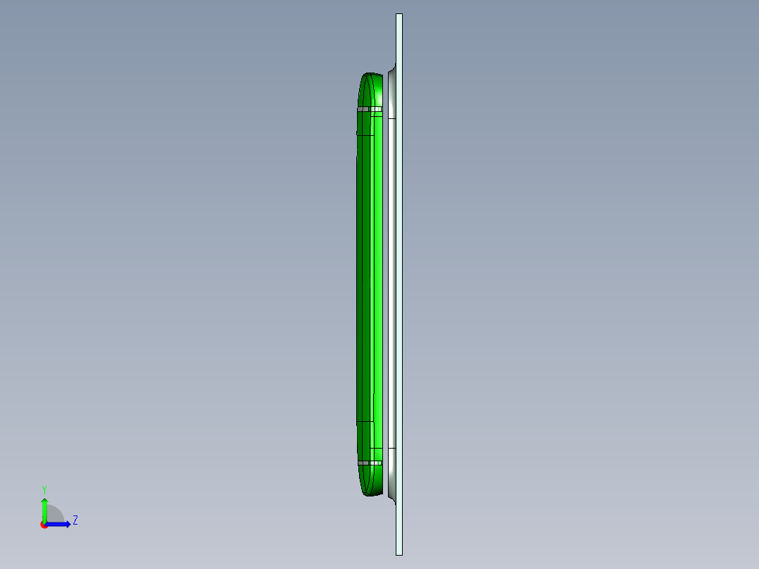 x8-笔记本CNC工装夹具三维模型cnc4左视图