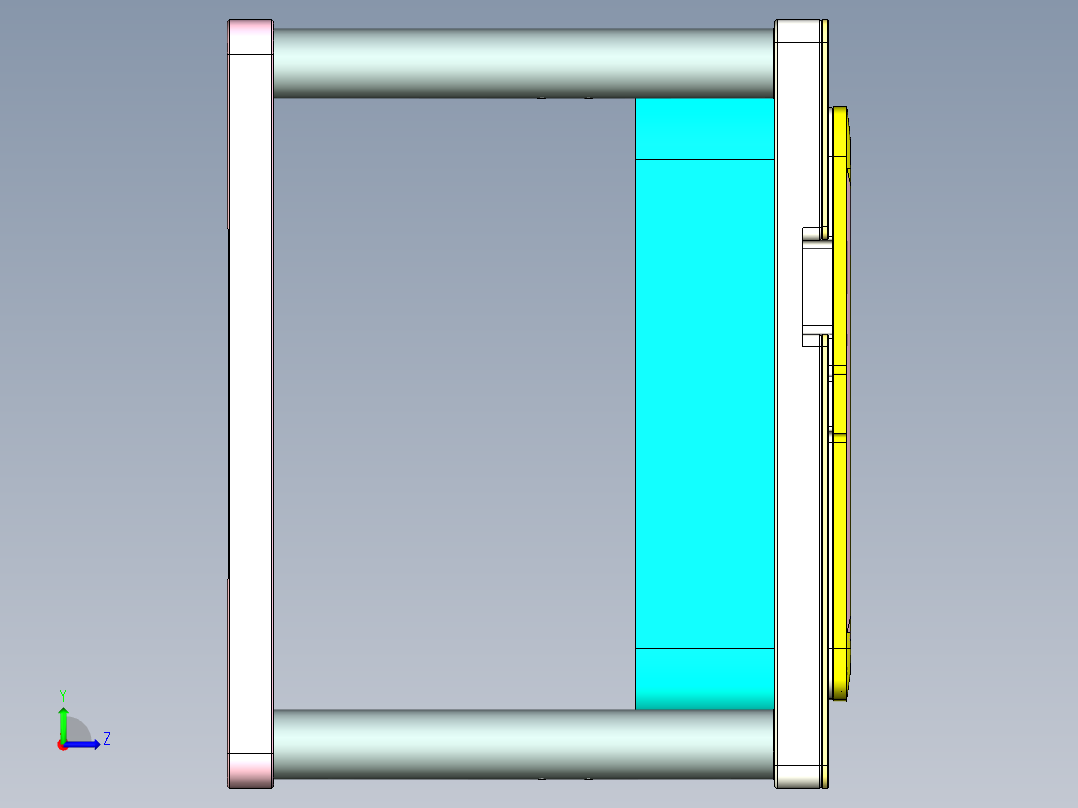 vaub0_lcd_cover619-cnc2左视图