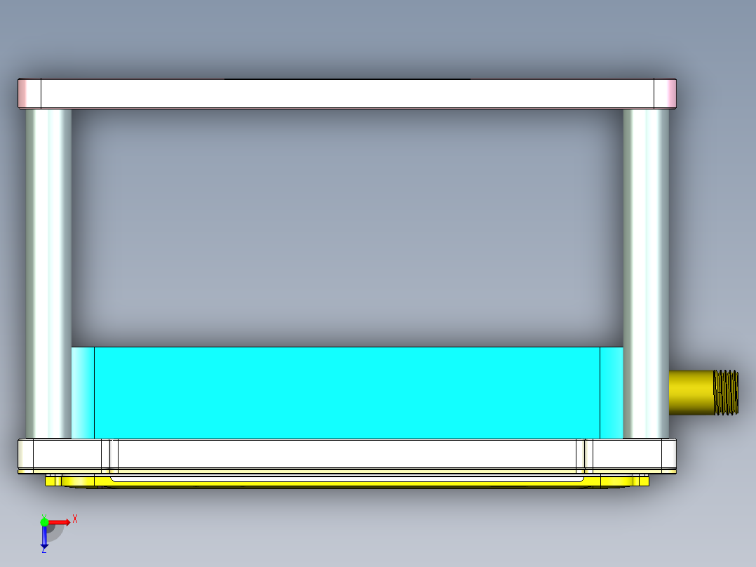 vaub0_lcd_cover619-cnc2俯视图