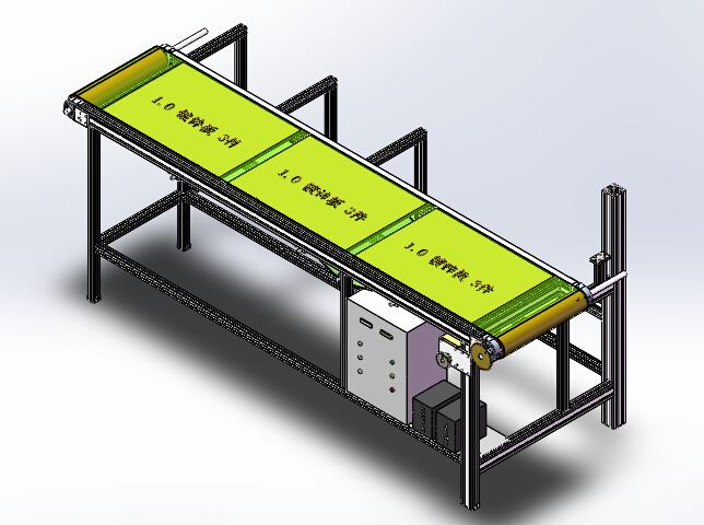 流水线鲜花自动套袋机（sw18可编辑+cad+bom）