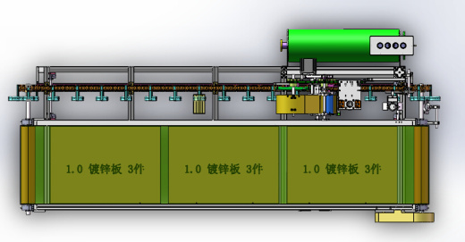 流水线鲜花自动套袋机（sw18可编辑+cad+bom）缩略图