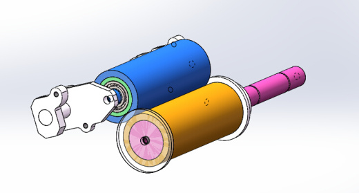 流水线鲜花自动套袋机（sw18可编辑+cad+bom）缩略图