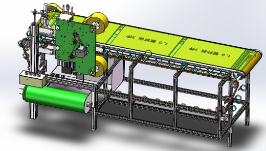 流水线鲜花自动套袋机（sw18可编辑+cad+bom）缩略图