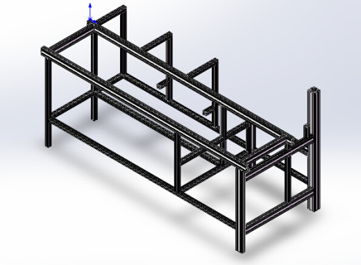 流水线鲜花自动套袋机（sw18可编辑+cad+bom）缩略图