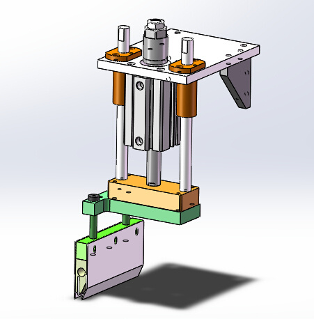流水线鲜花自动套袋机（sw18可编辑+cad+bom）缩略图